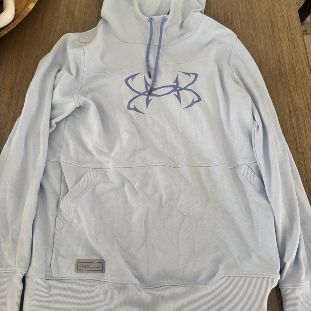 Under Armour Blue Cowl Neck Sweater